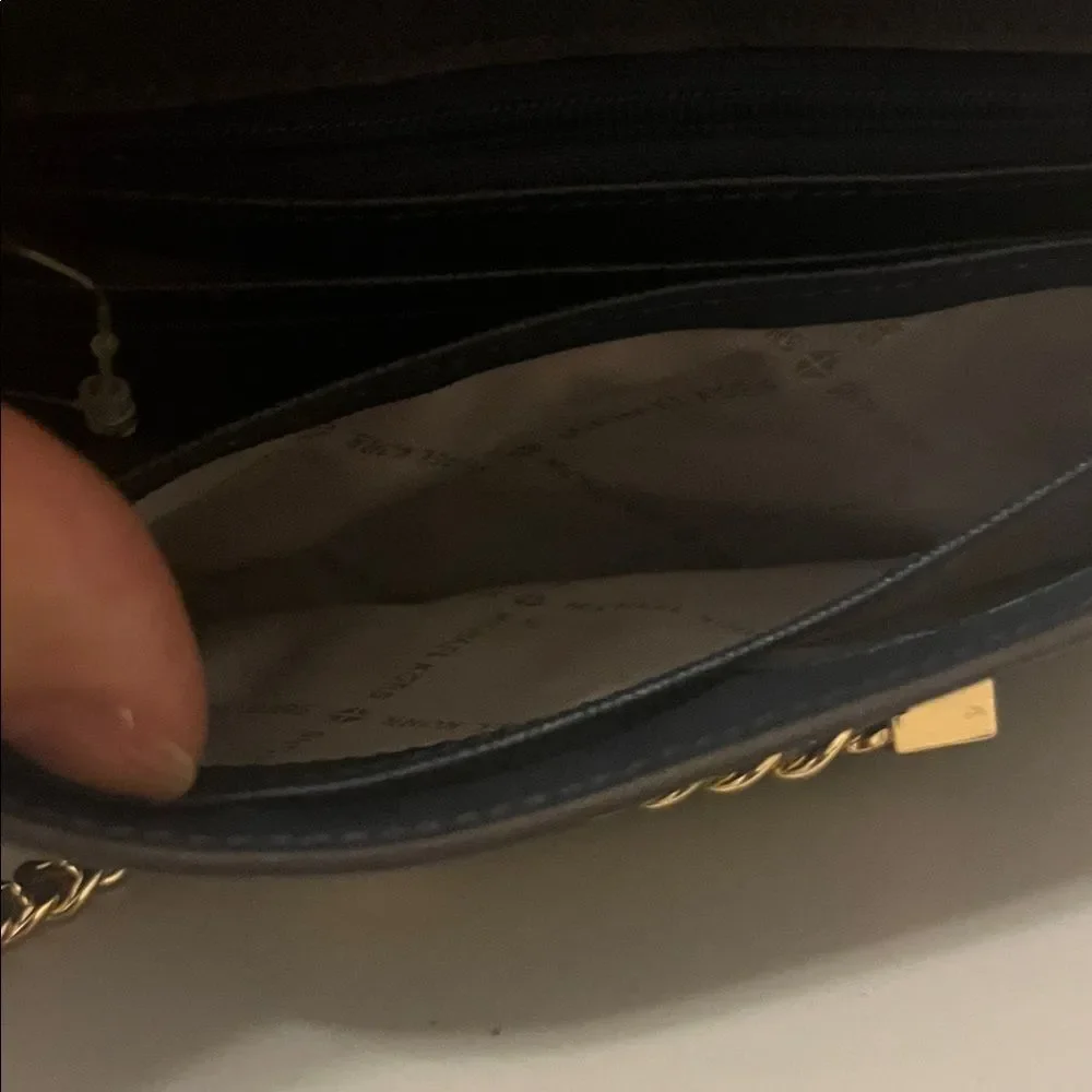 Michael Kors Karla wristlet chain crossbody bag